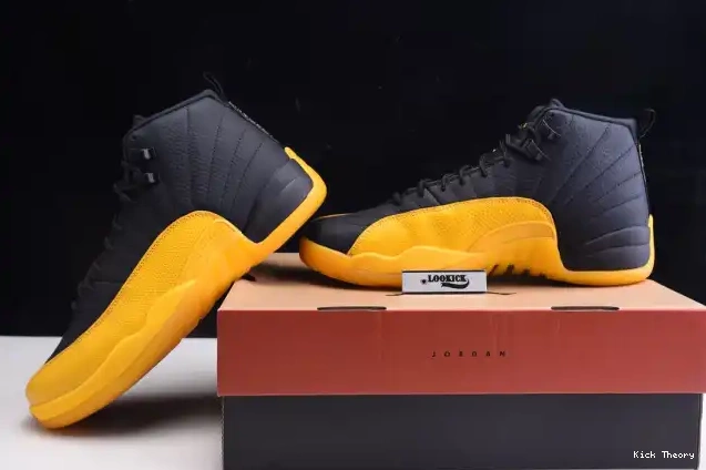 Kick Theory Retro 130690-070 Jordan Gold University Black 12 Air 0531
